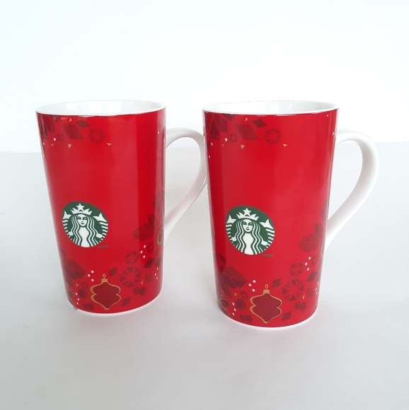 Starbucks Other - Starbucks Mug Set of 2 Holiday 2013